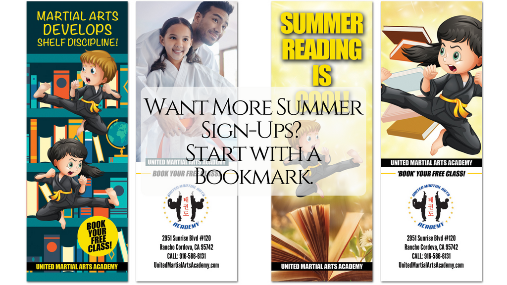 Want More Summer Sign-Ups? Start with a Bookmark.