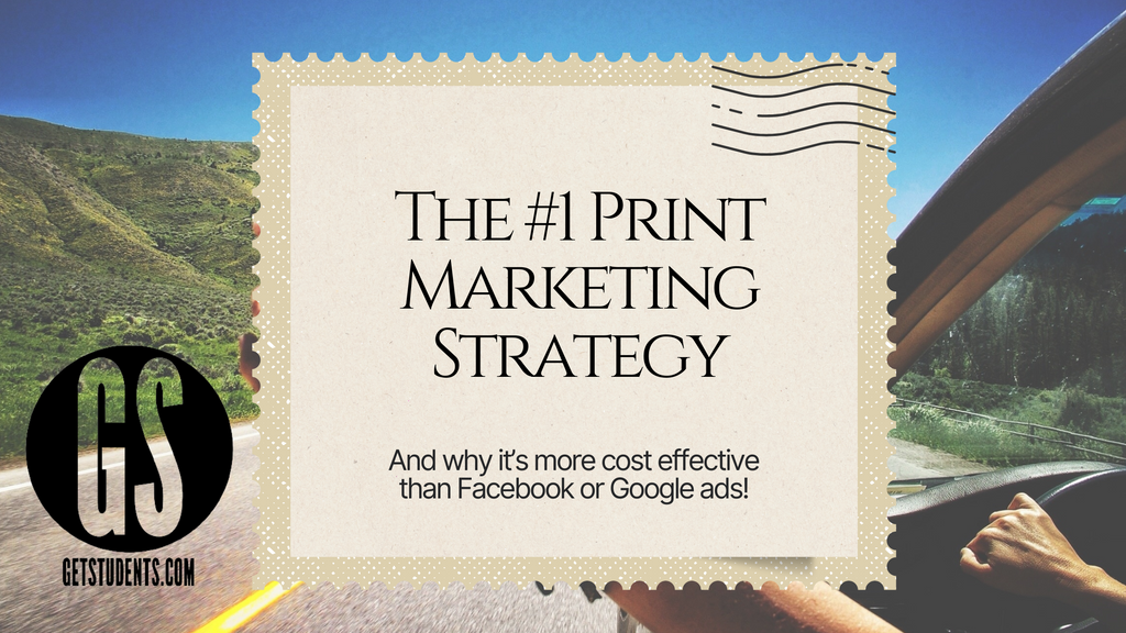 The #1 Print Marketing Strategy Martial Arts Schools Should Be Using in 2025 (And Why It Works)