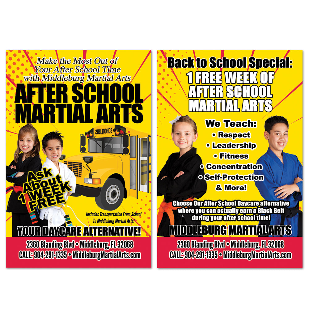 After School Ad Card