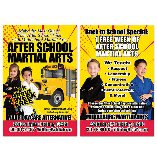 After School Ad Card