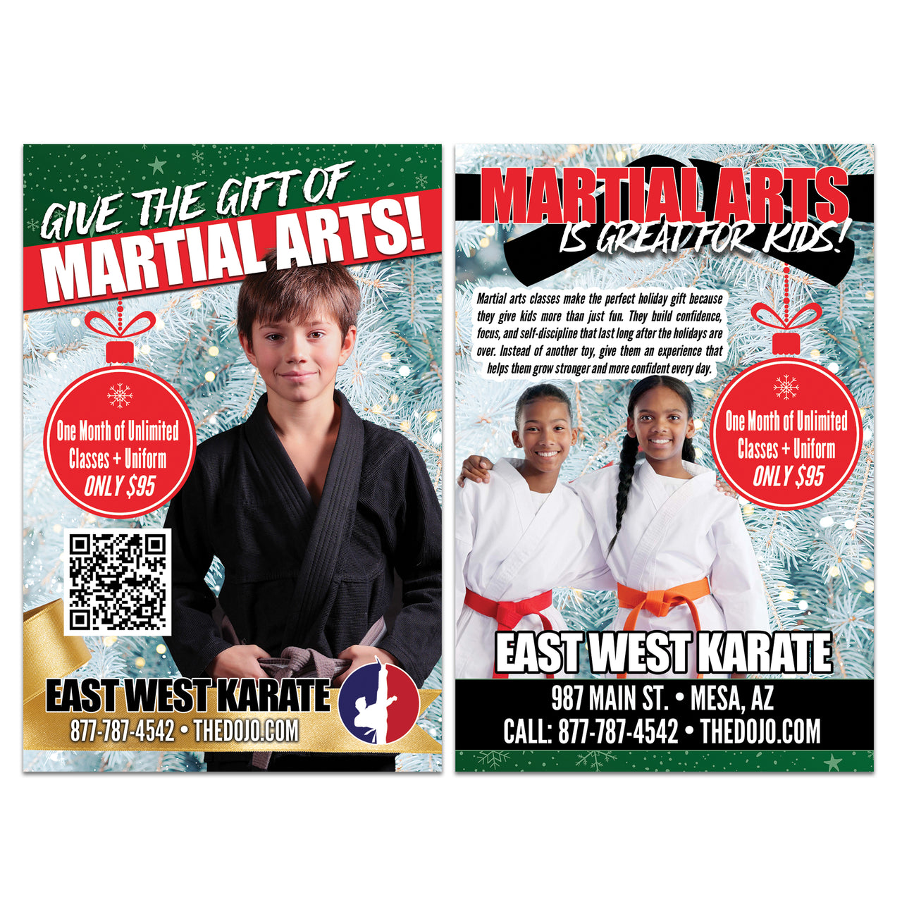 Martial Arts Gift AD Card