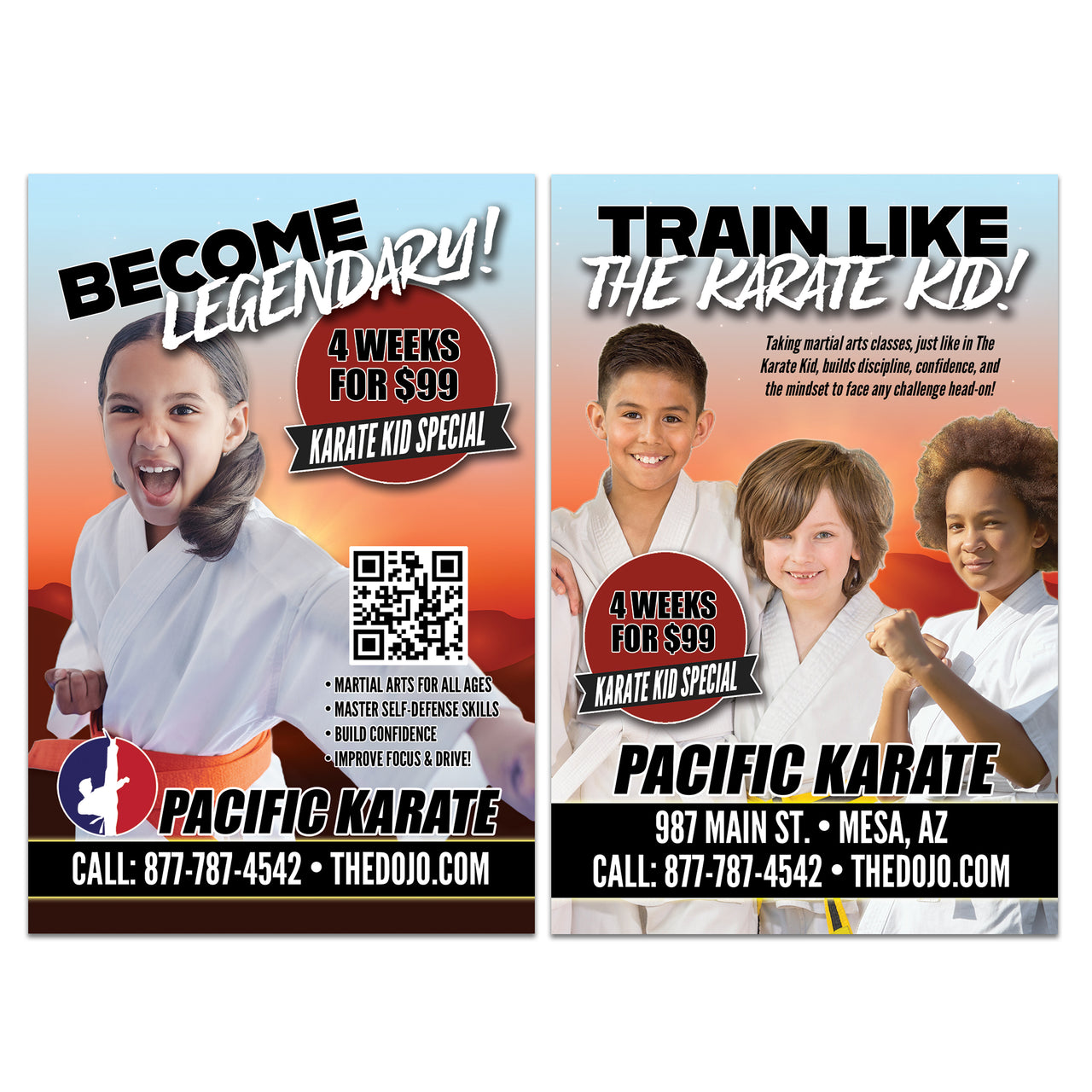 Karate Kid AD Card 2