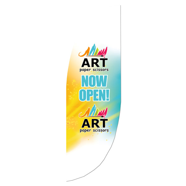 APS Now Open Feather Flag