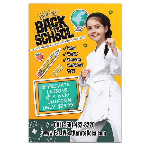 Back to School Window Cling