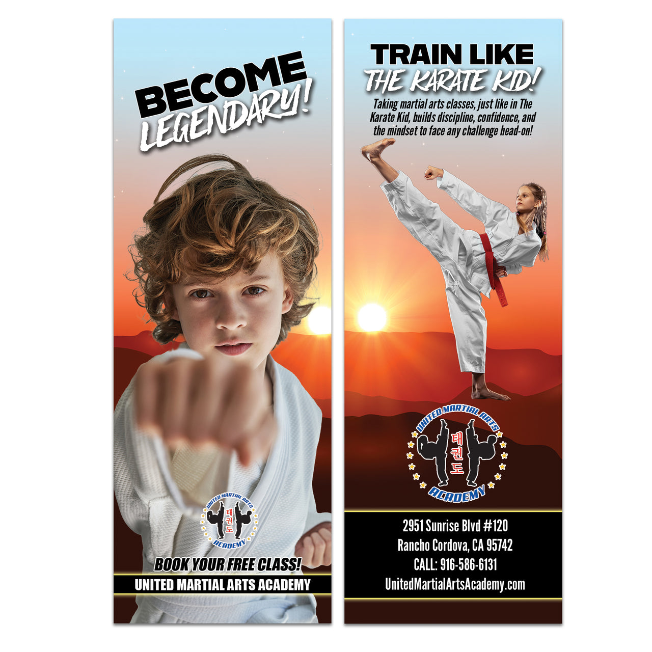 Karate Kid Bookmark