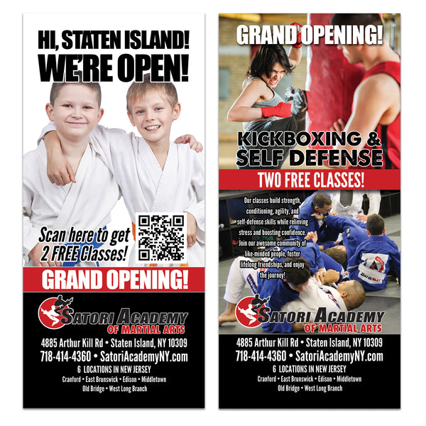 Grand Opening Rack Card