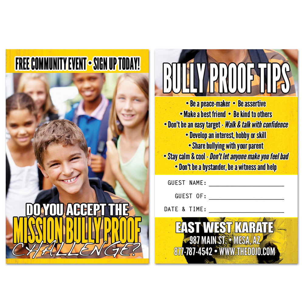 Bully Proof AD Card 02 - Get Students