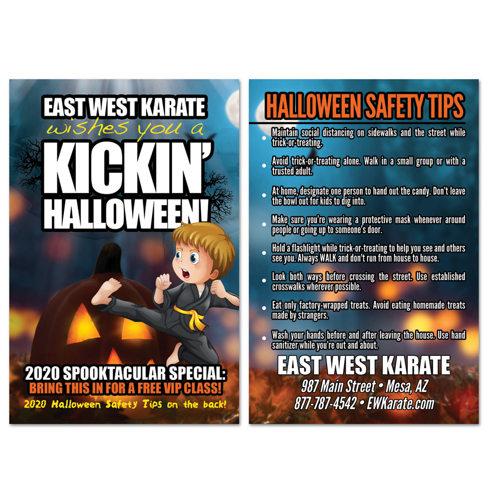 NEW 2020 Halloween AD Card - Get Students