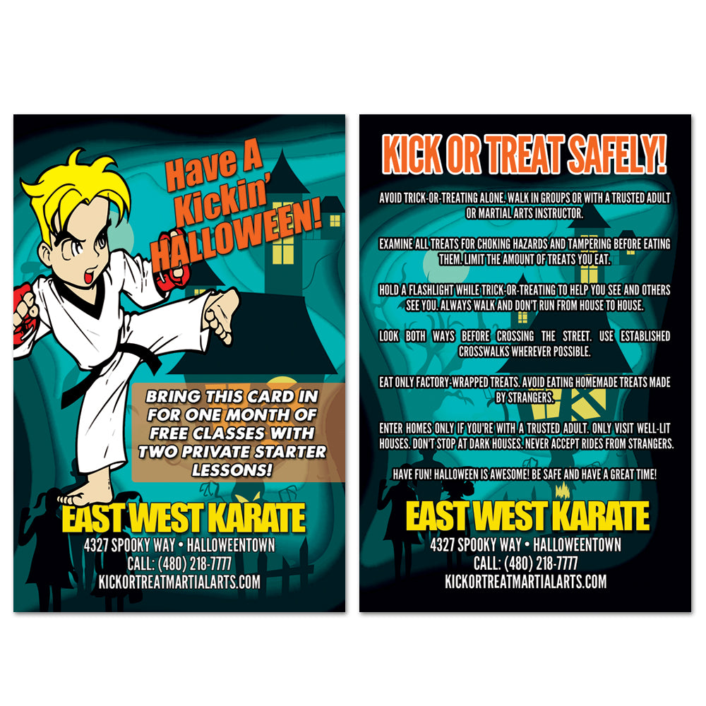 Halloween AD Card - Get Students