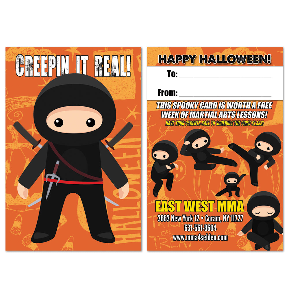 Halloween Ninja Buddy Pass - Get Students