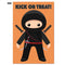 Ninja Halloween AD Card - Get Students