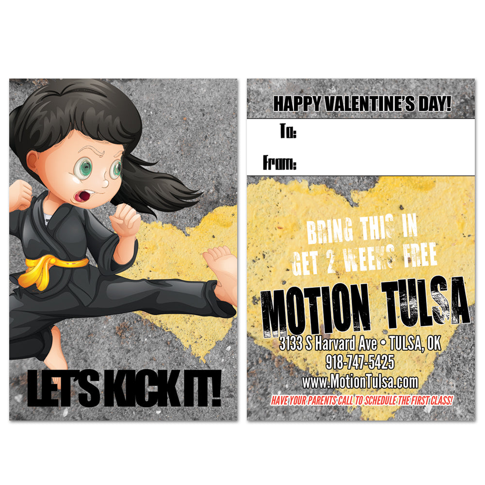 Yellow Heart Valentine - Get Students