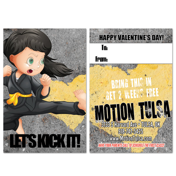Yellow Heart Valentine - Get Students