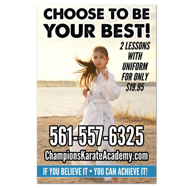 Be Your Best Window Cling - Get Students