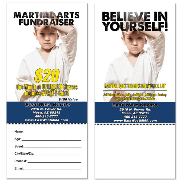 Believe In Yourself Tear Off Card - Get Students
