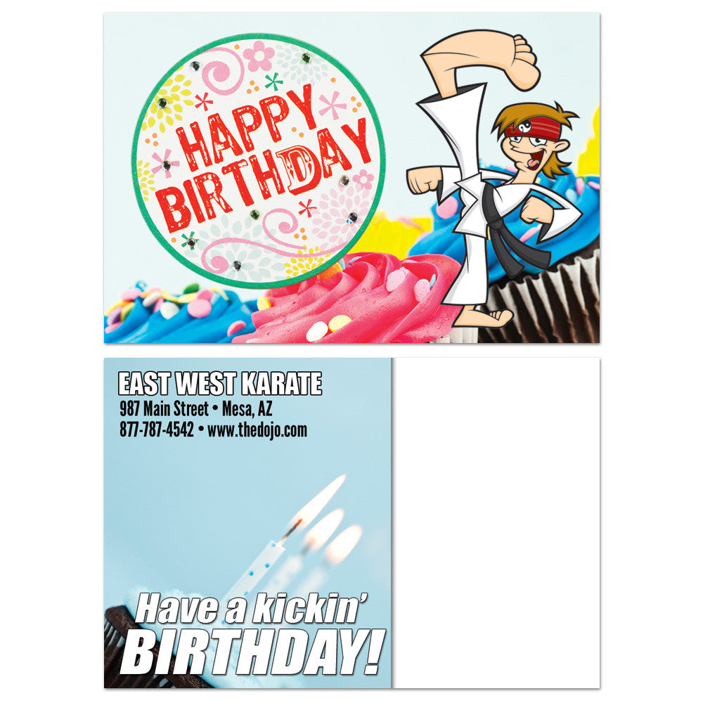 Happy Birthday Postcard 01 - Get Students