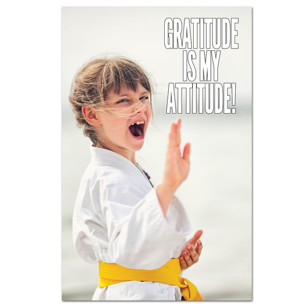 Gratitude Is My Attitude Banner - Get Students