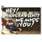 NinjaTrix We Miss You Postcard - Get Students