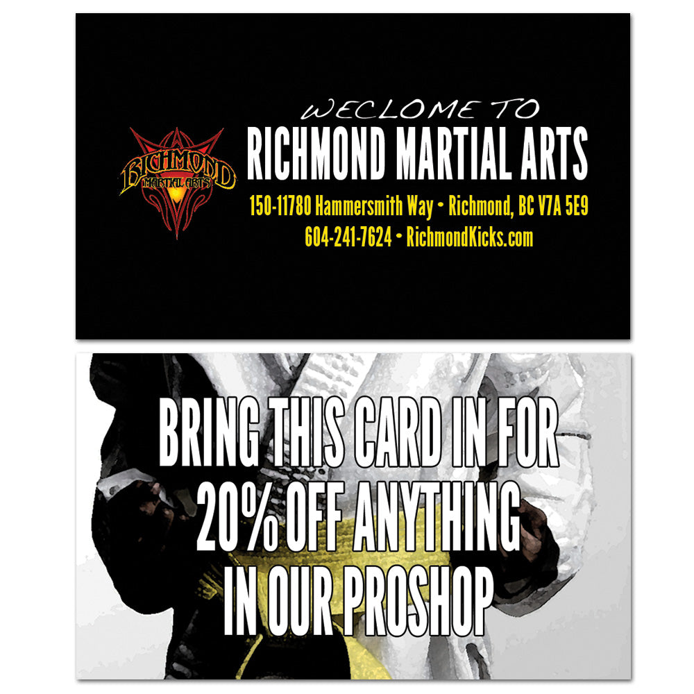 Pro Shop Business Card