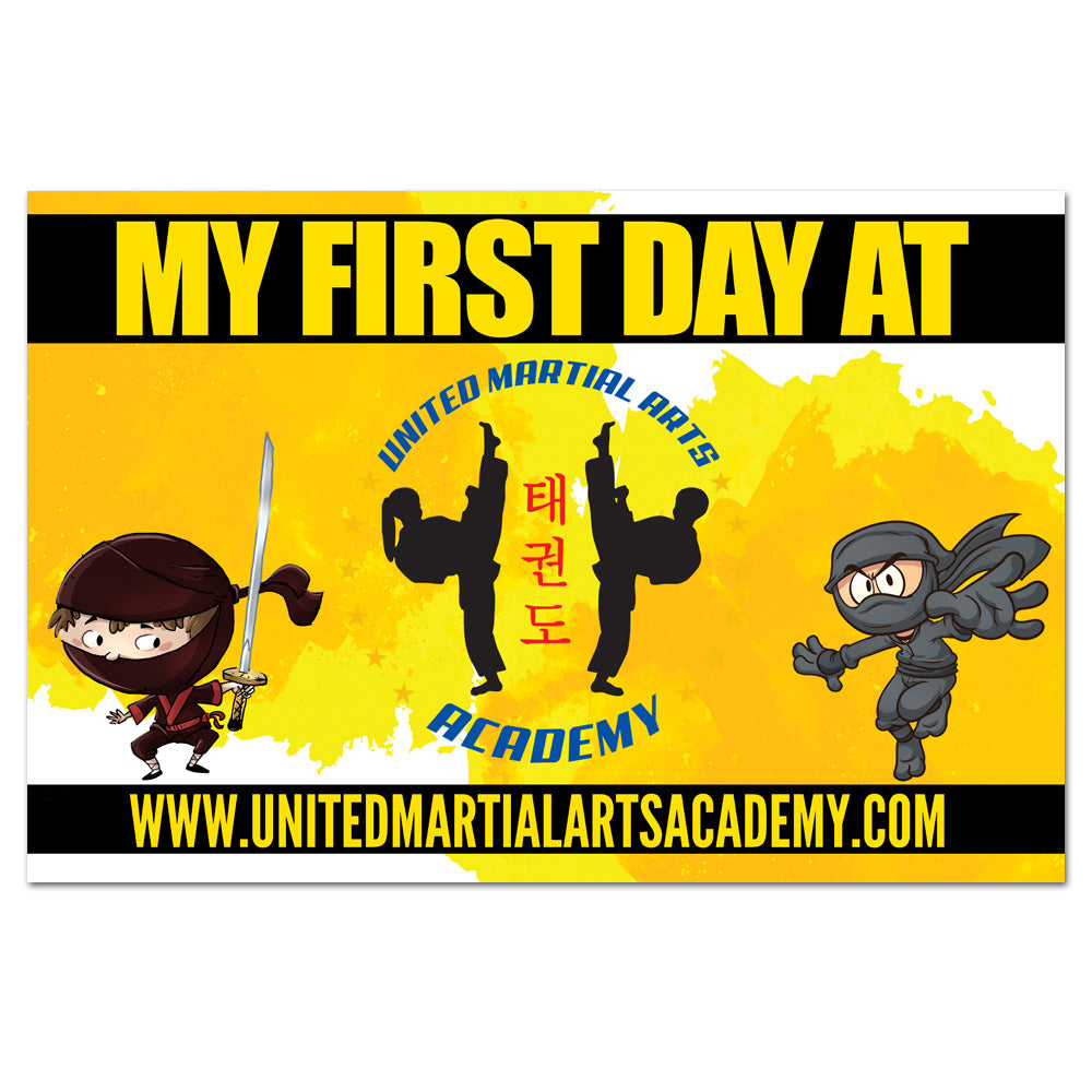 PHOTO OP Sign - My First Day - Get Students
