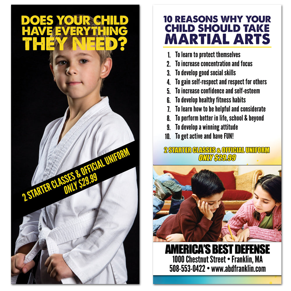 Ten Reasons Rack Card - Get Students