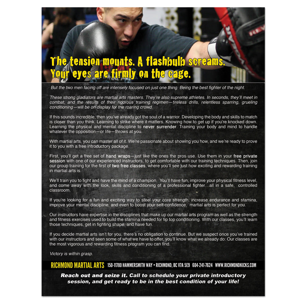 The Tension Mounts Flyer - Get Students