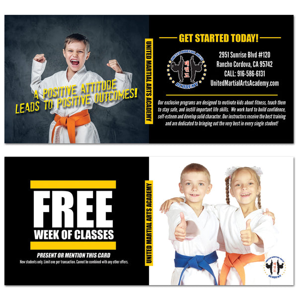 Positive Attitude Rack Card - Get Students