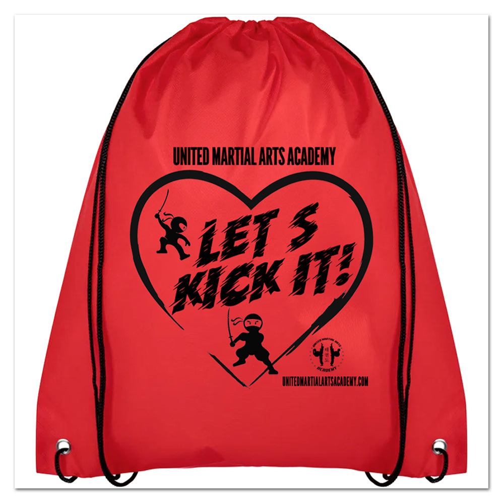 Valentine Drawstring Nylon Bags - Get Students