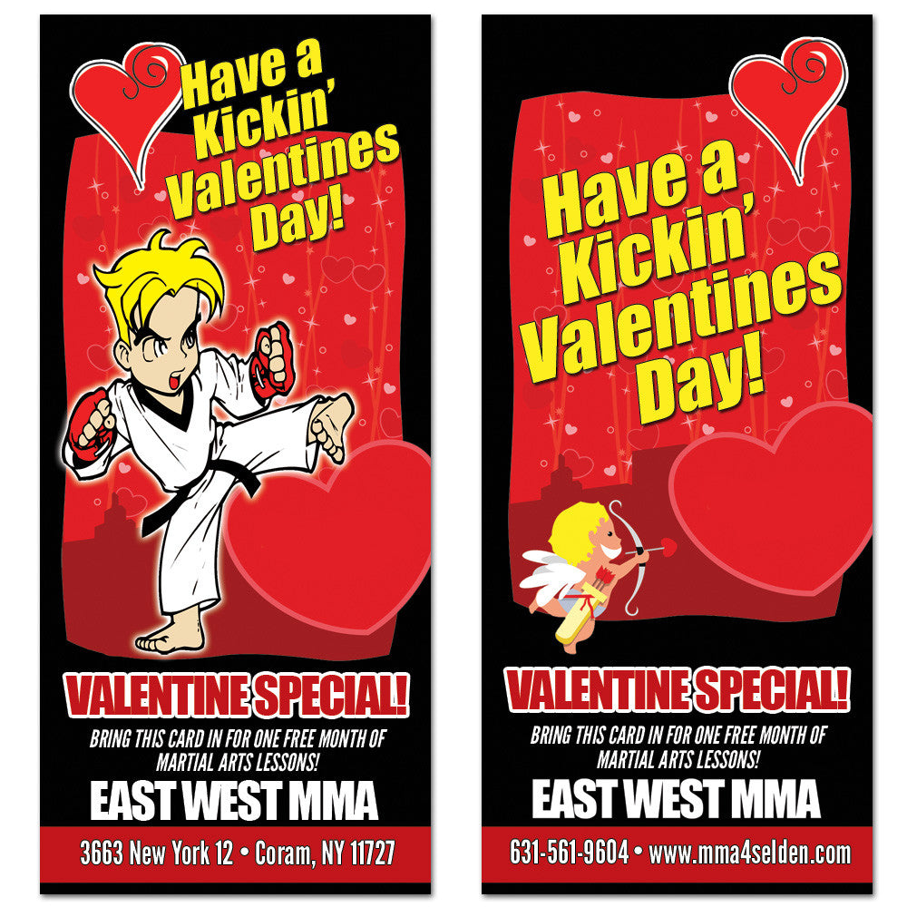 Valentine Rack Card - Get Students