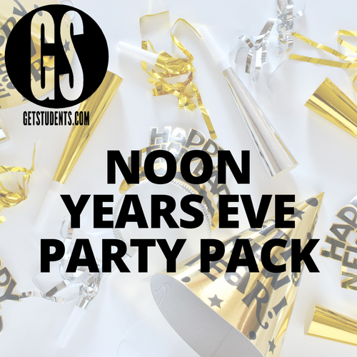 Ring in 2025 with Our Noon Year’s Eve Party Kit! 🎉