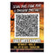 Kick Or Treat QR Code AD Card