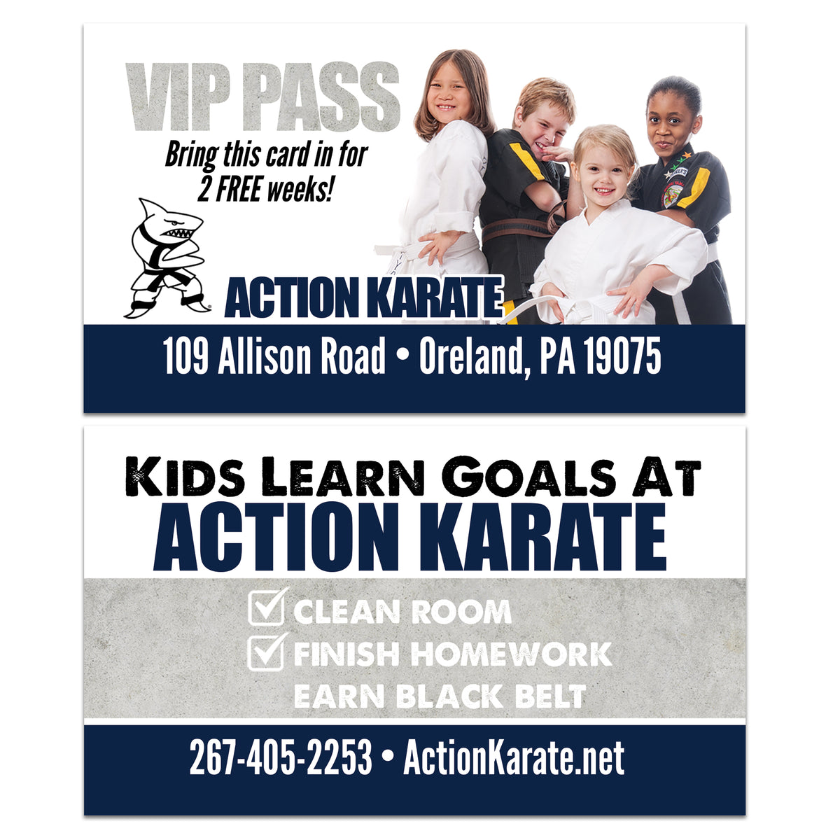 Action Karate VIP Card 01 | Get Students