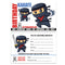 Ninja Birthday Party Invitations