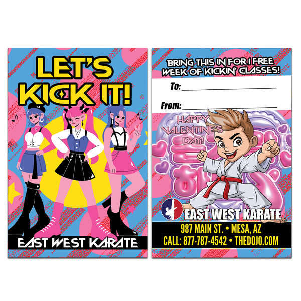 Valentine K-POP AD Card