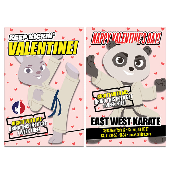 Valentine Bunny AD Card