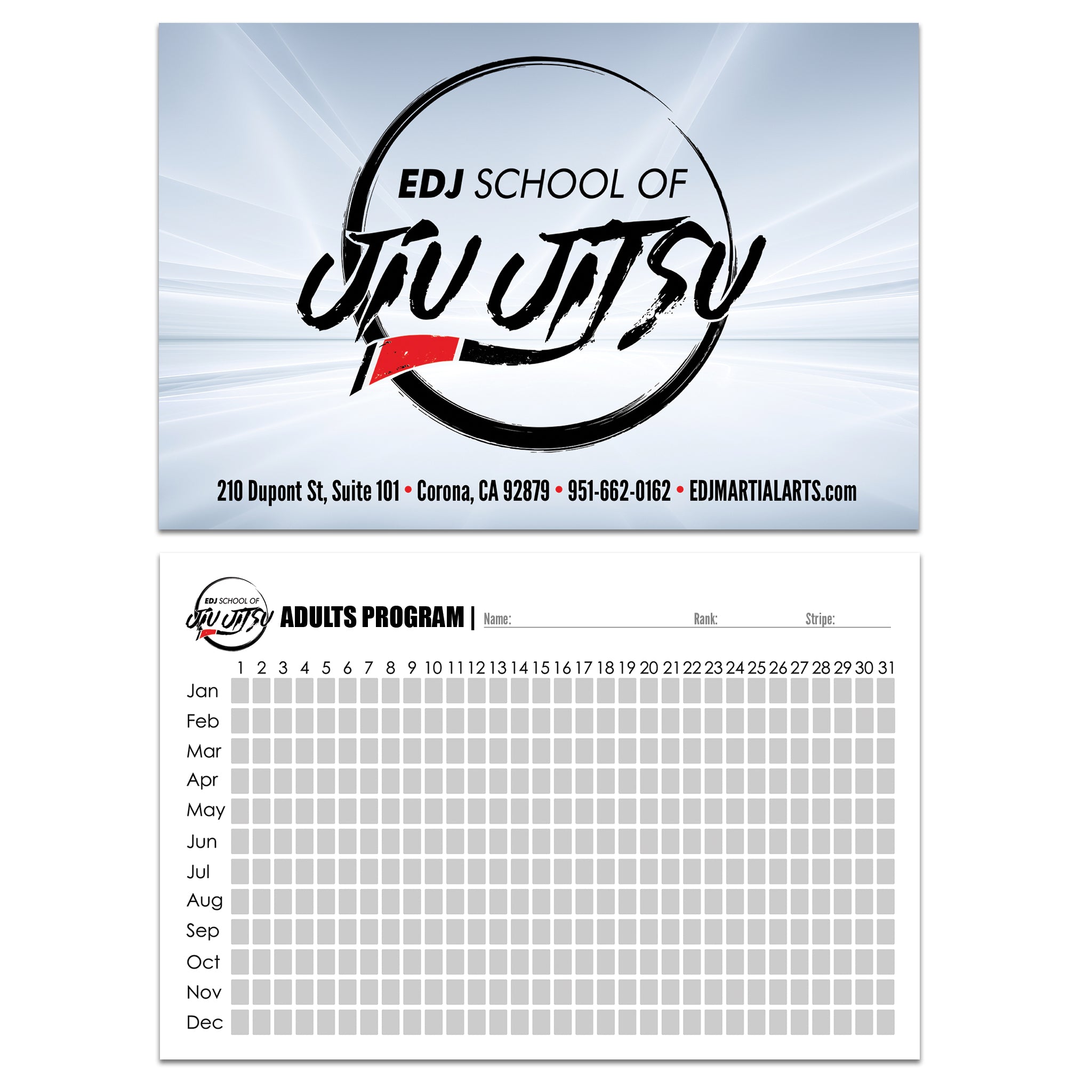 Adult Attendance Card | Get Students
