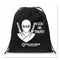 Kick or Treat Ninja Drawstring Bags