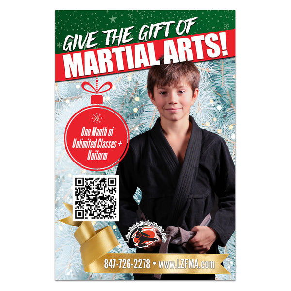 Martial Arts Gift Vinyl Banner