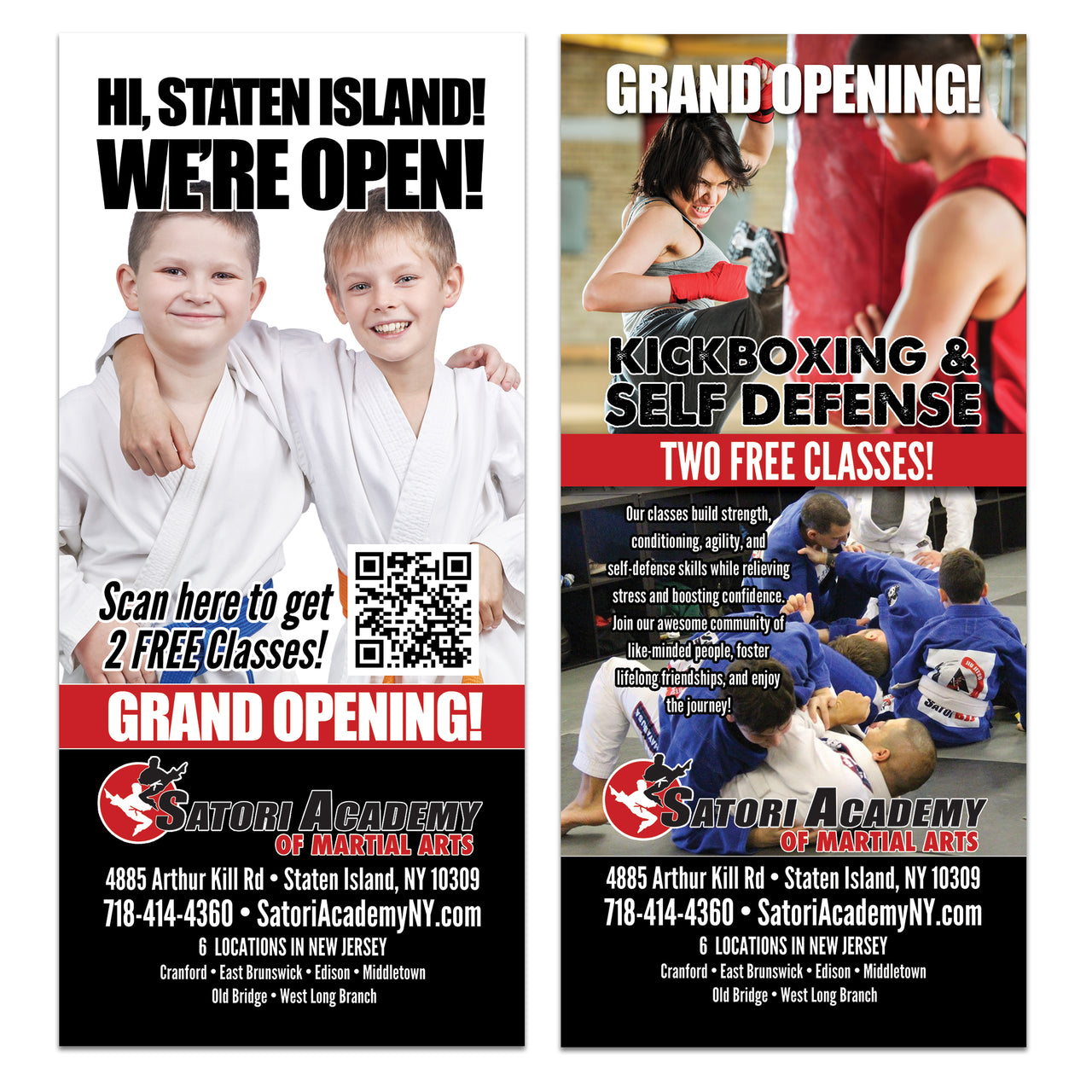 Grand Opening Rack Card