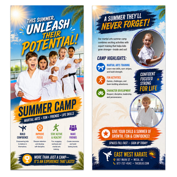 Summer Camp 2026  Rack Card - Get Students