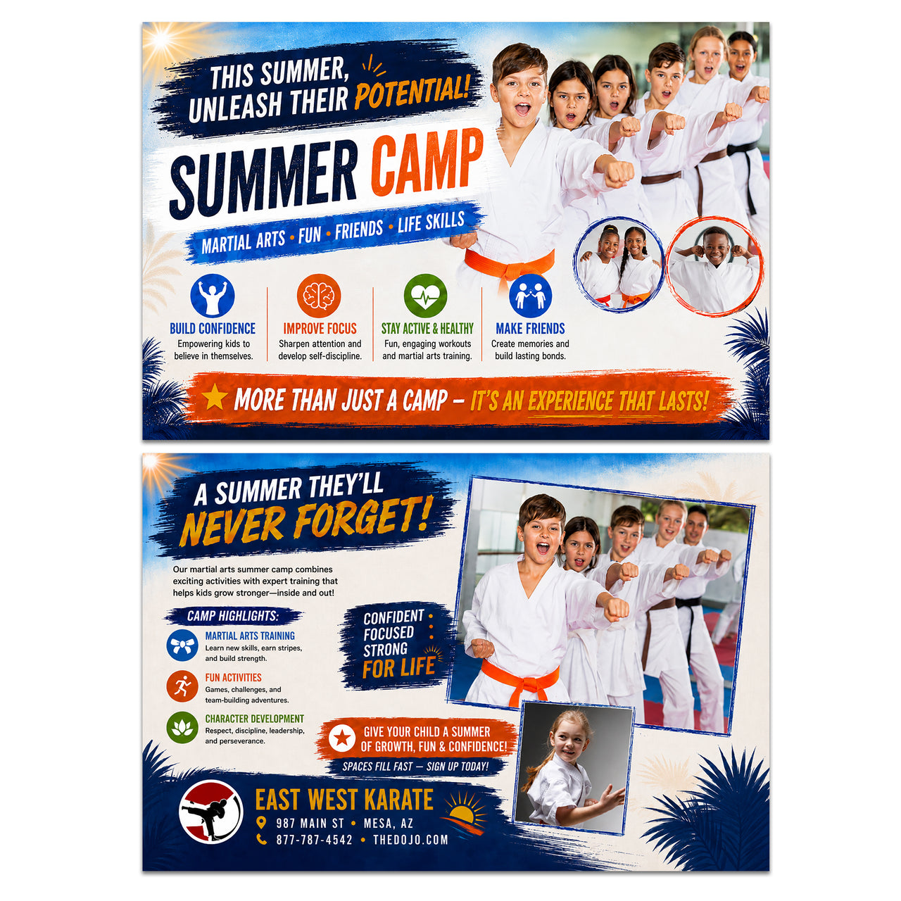 Summer Camp 2026 Ad Card - Get Students