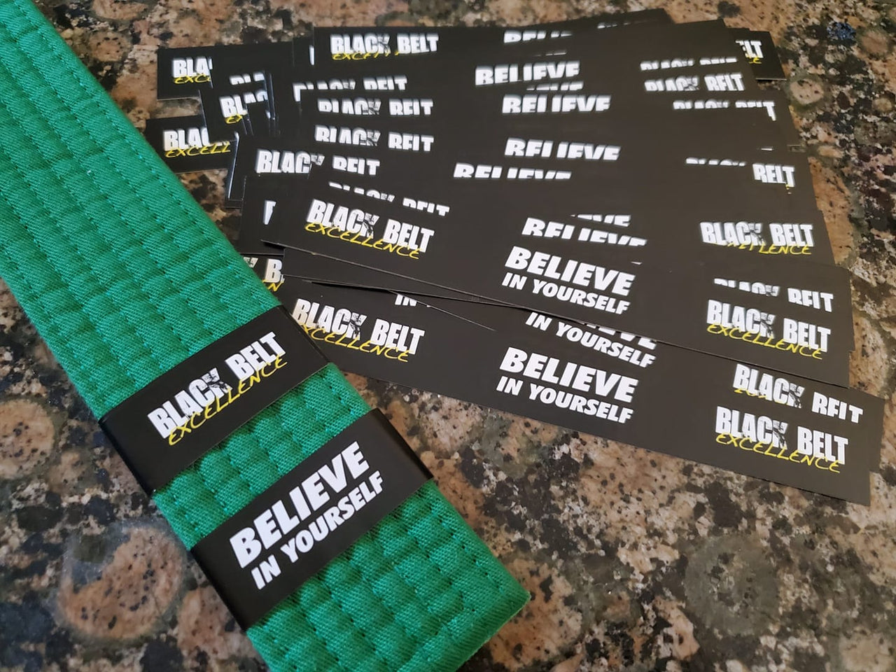 Black Belt Excellence Belt Stripes - Monthly - Get Students