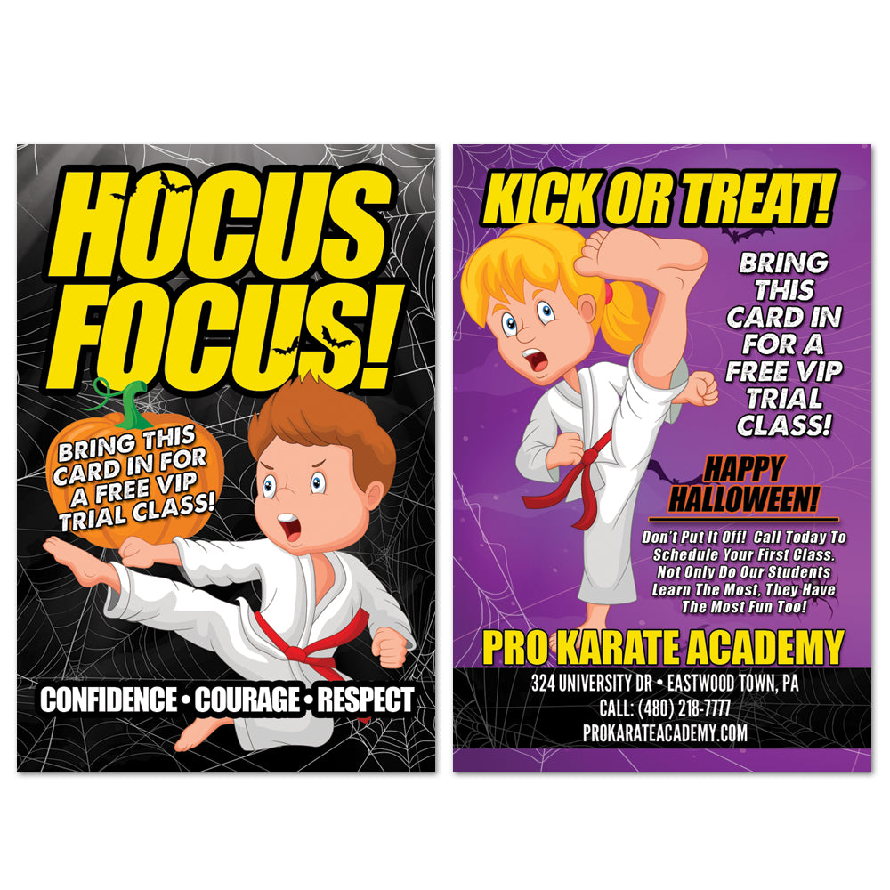 Hocus Focus Halloween AD Card - Get Students