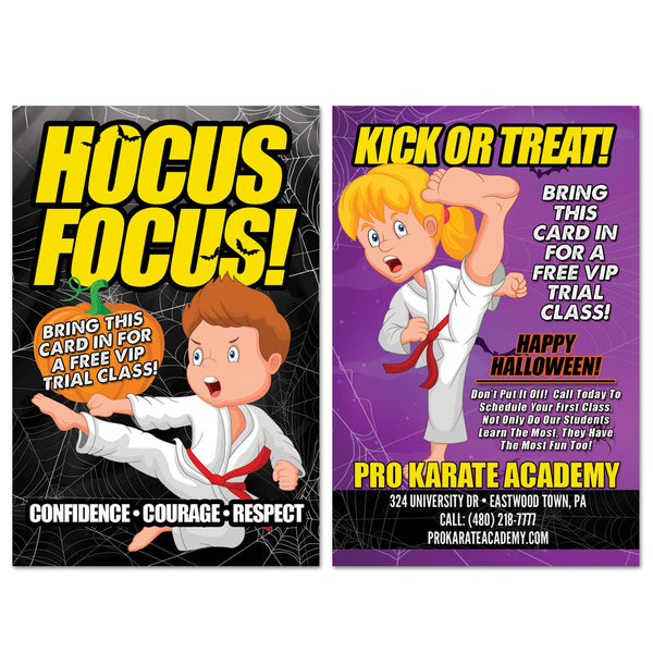Hocus Focus Halloween AD Card - Get Students