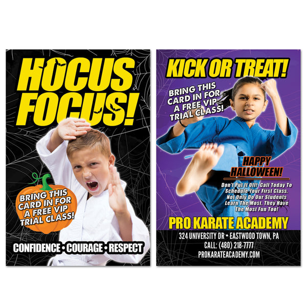 NEW! Hocus Focus Halloween AD Card 02 - Get Students