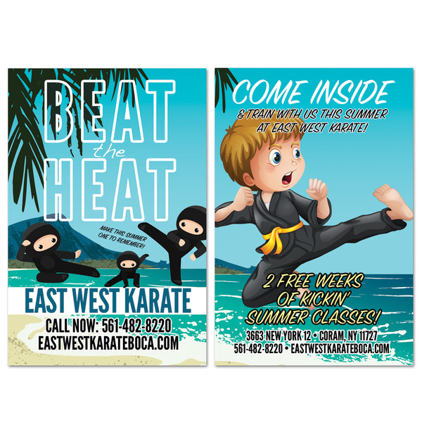 Beat The Heat AD Card - Get Students