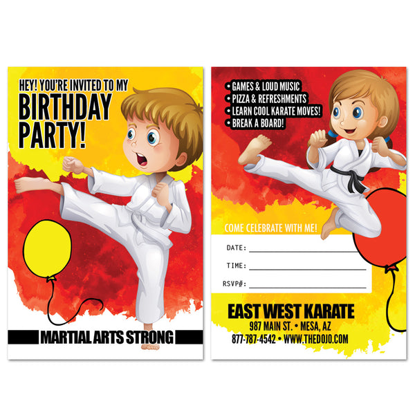 Birthday Party Invite 01 - Get Students