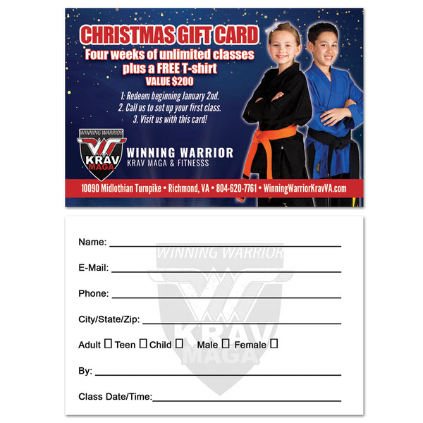 Christmas Leads AD Card - Get Students