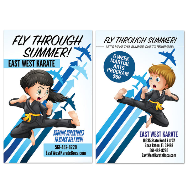 Fly Through Summer AD Card - Get Students