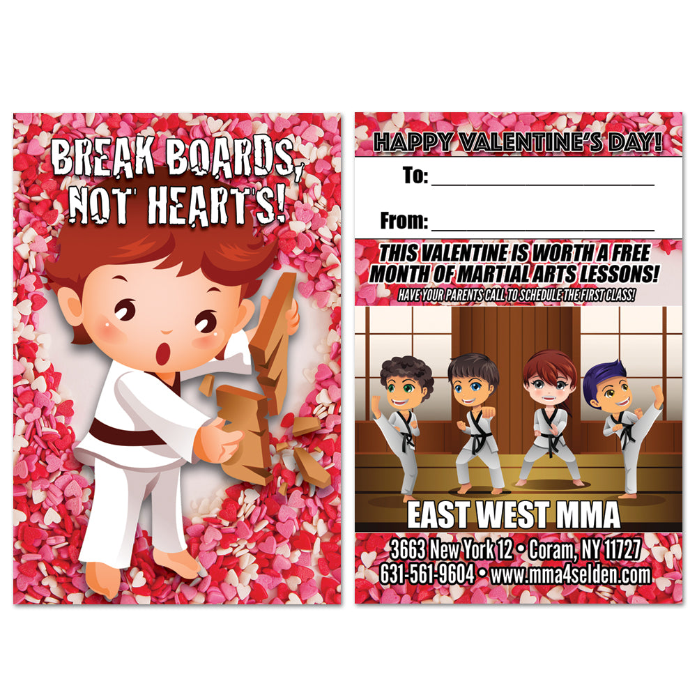Break Boards Valentine AD Card - Get Students